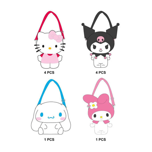 Hello Kitty and Friends assorted plush bag