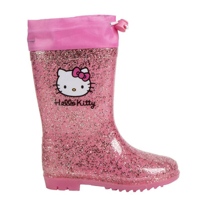 Hello Kitty rubber rainboots Nerdscape