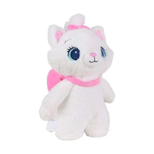 Disney The Aristocats Marie plush backpack 30cm with 100% polyester material