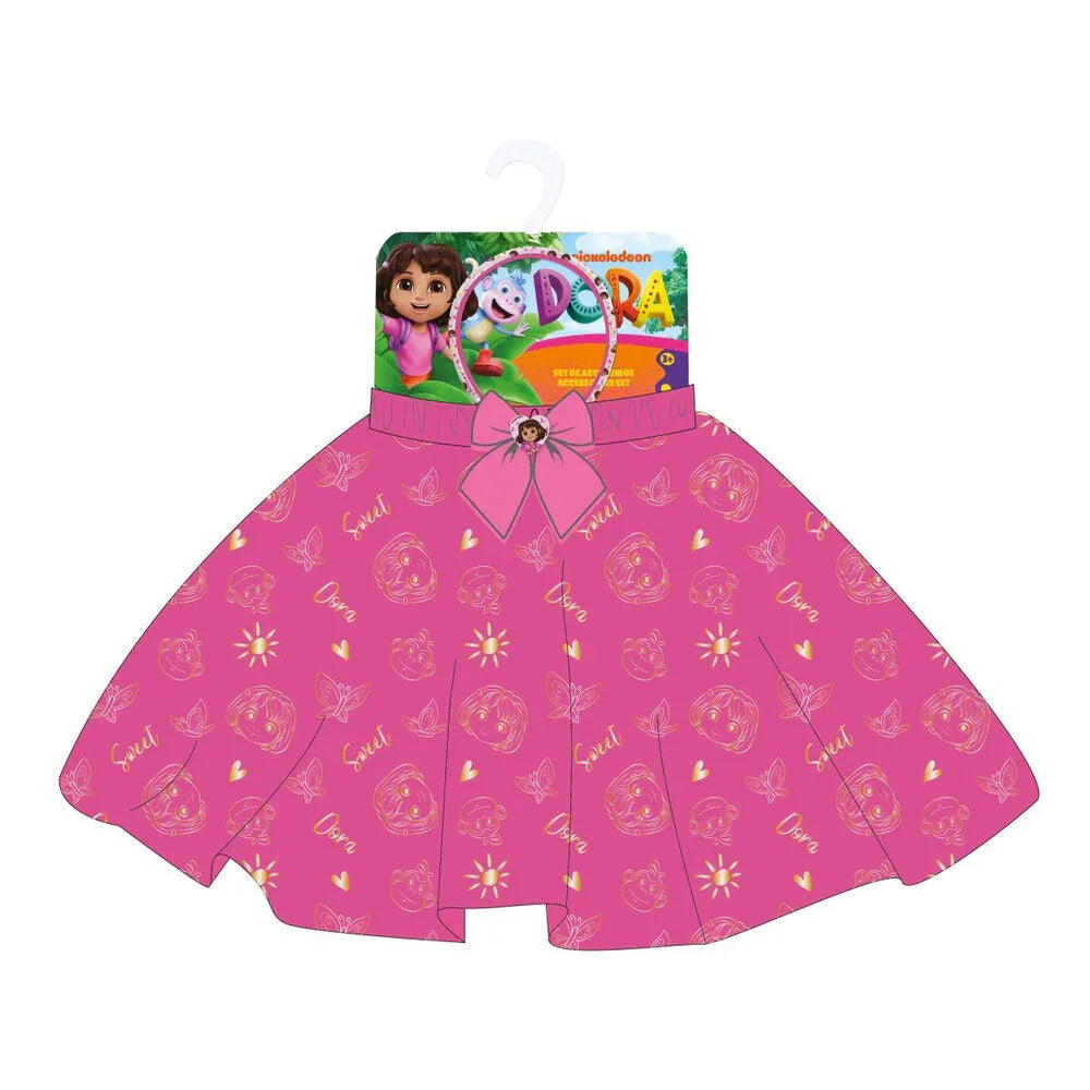 Dora the Explorer headband + tutu set Nerdscape