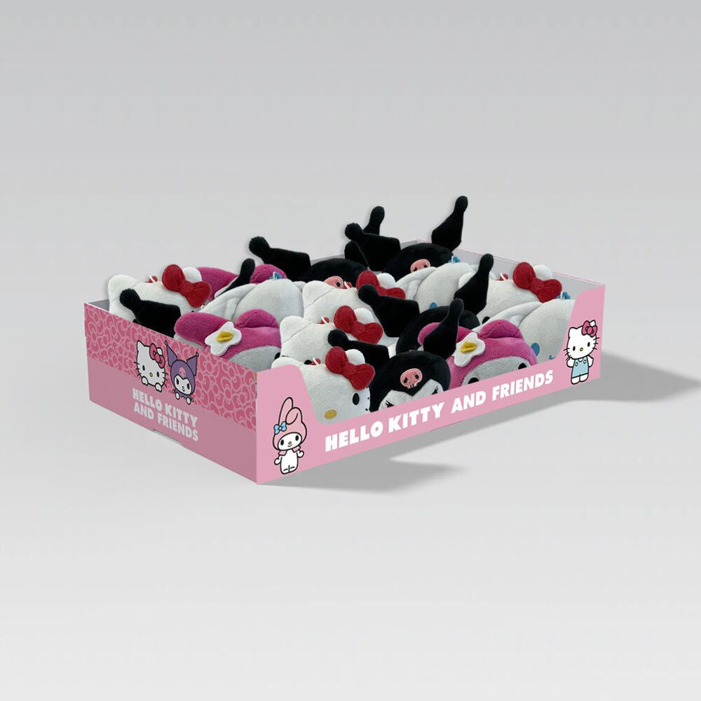 Hello Kitty and Friends plush keychain