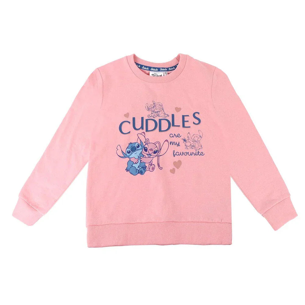 Disney Stitch y Angel hoodie Nerdscape
