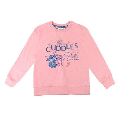 Disney Stitch y Angel hoodie Nerdscape