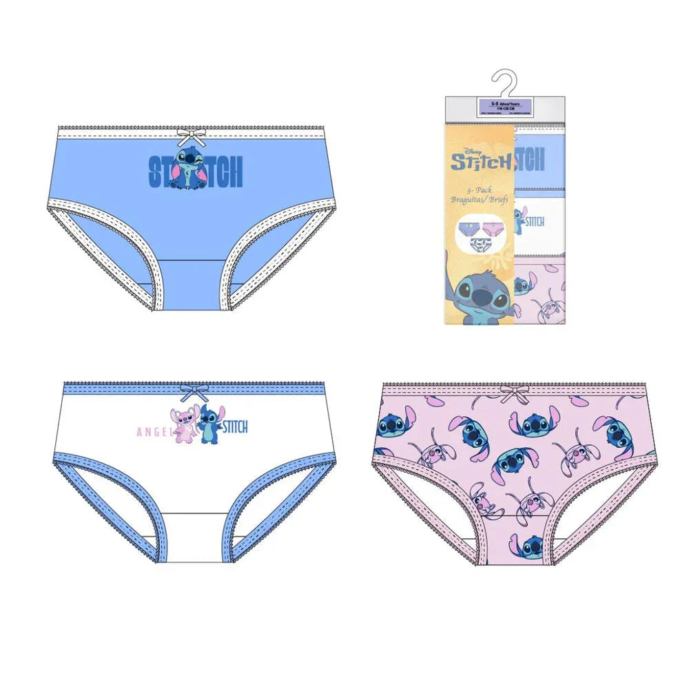 Disney Stitch pack 3 knickers Nerdscape