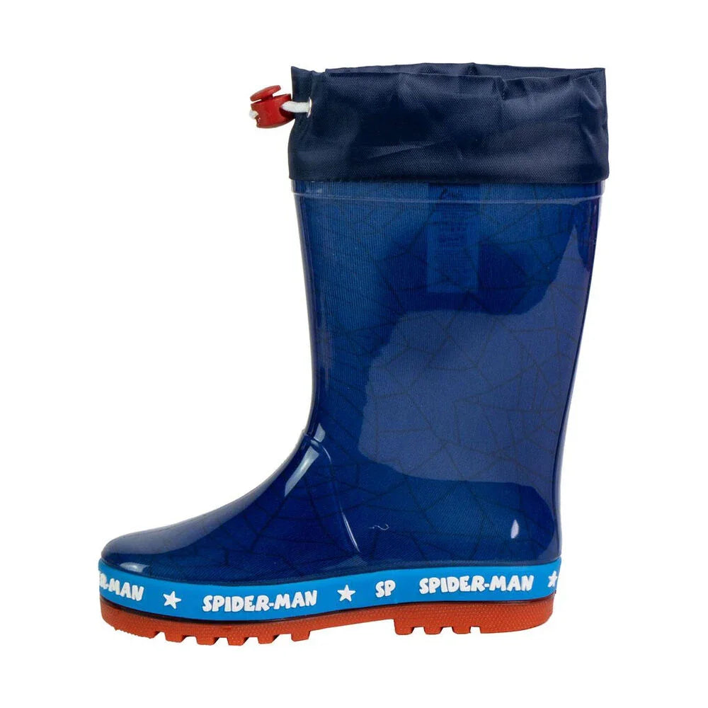 Marvel Spiderman rubber rainboots Nerdscape