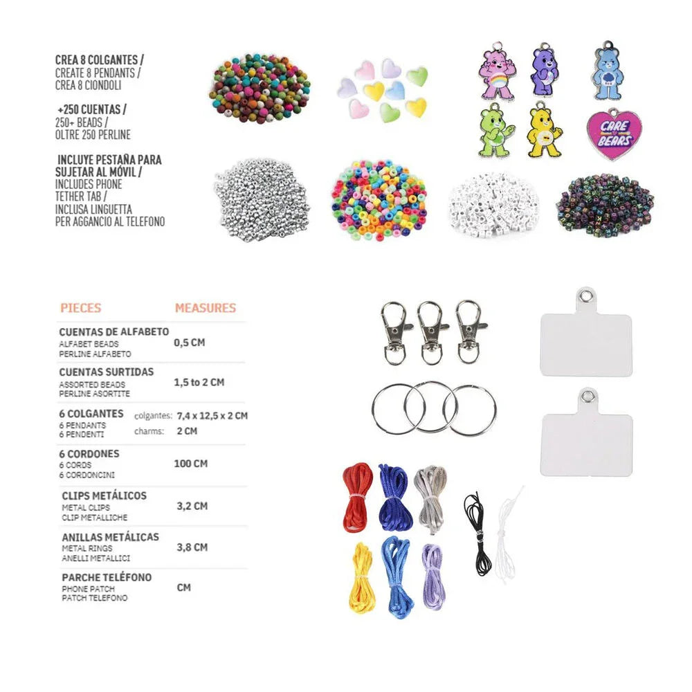 Care Bears key ring creation set Nerdscape
