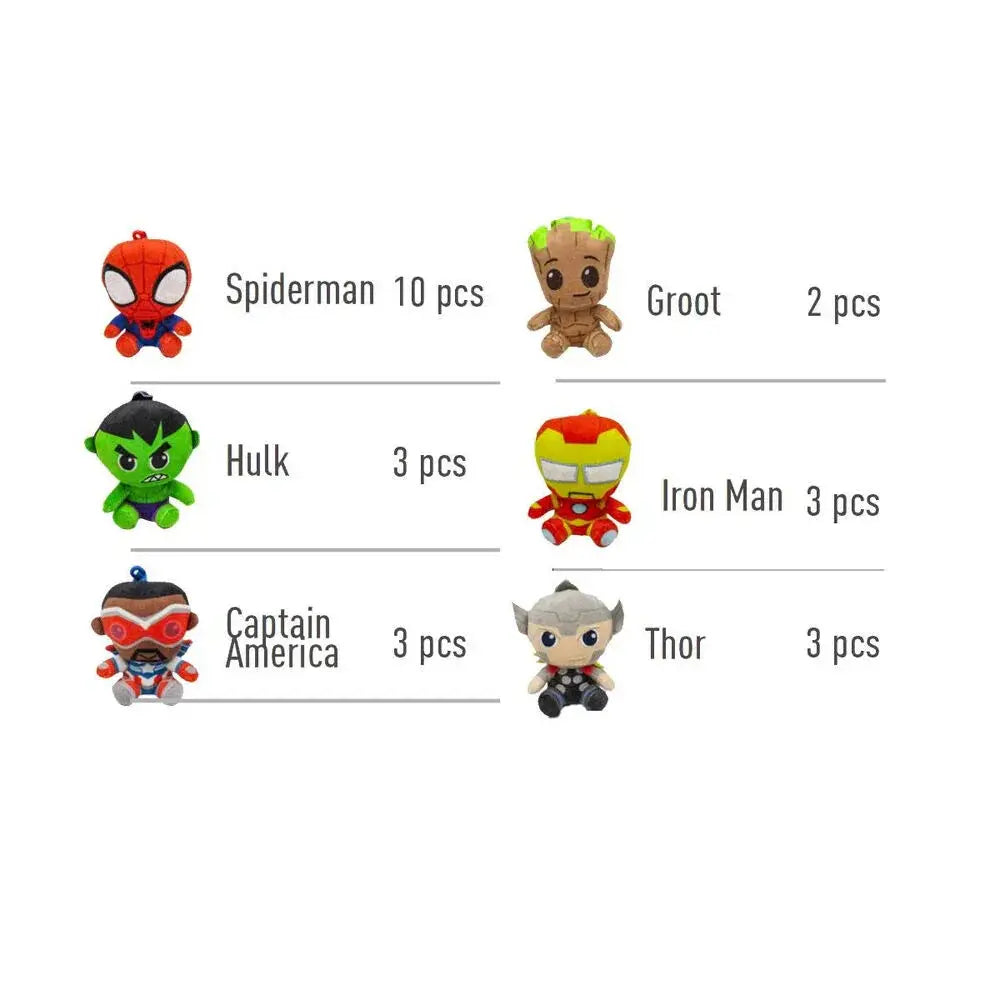 Marvel Plush Keychain - Nerdscape Nerdscape