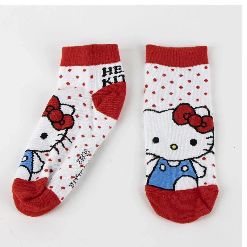 Hello Kitty Kuromi adult set 2 pairs of socks Nerdscape