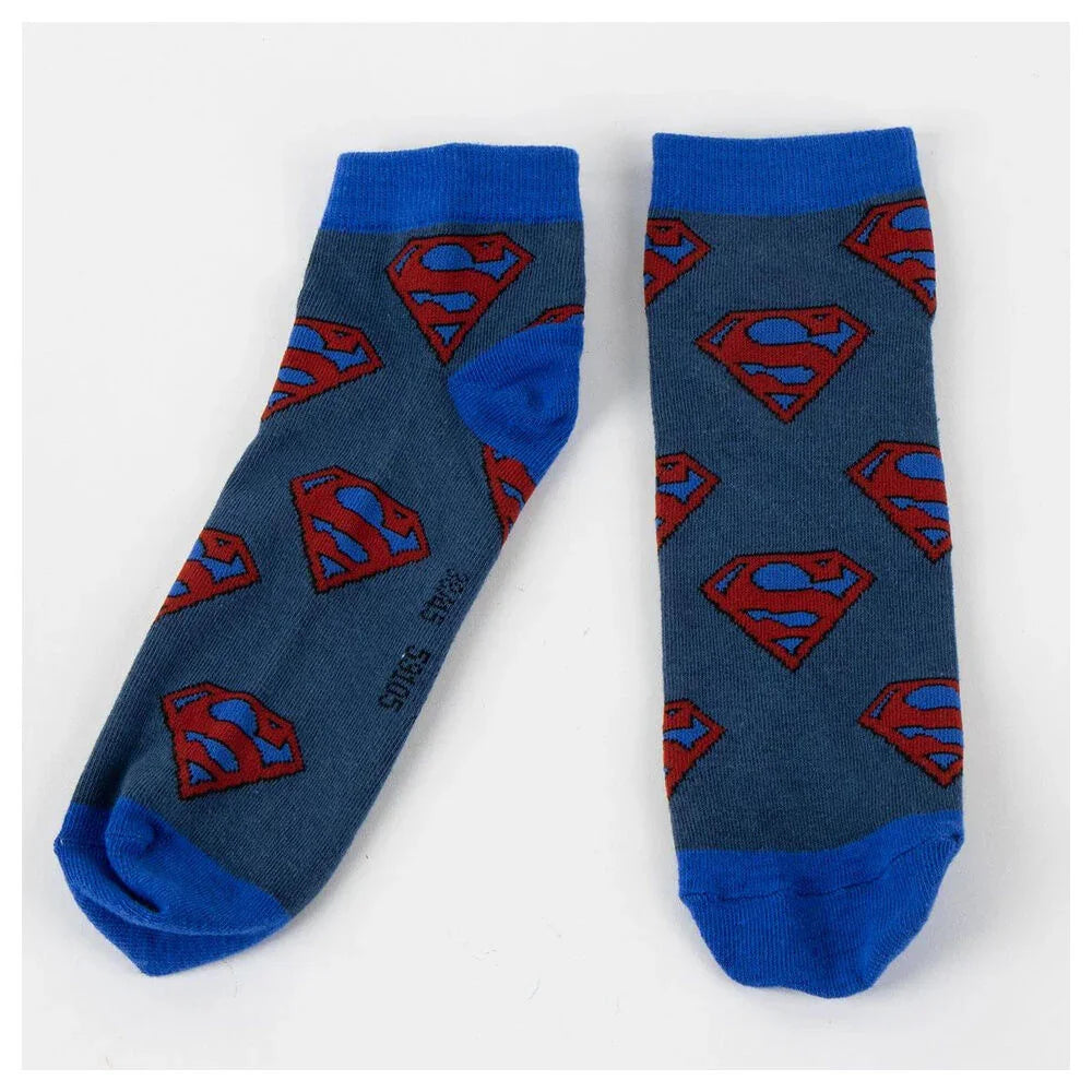 DC Comics Superman adult pack 2 socks Nerdscape
