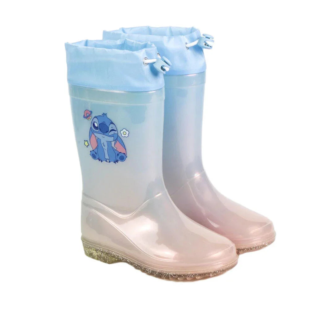Disney Stitch rubber rainboots Nerdscape