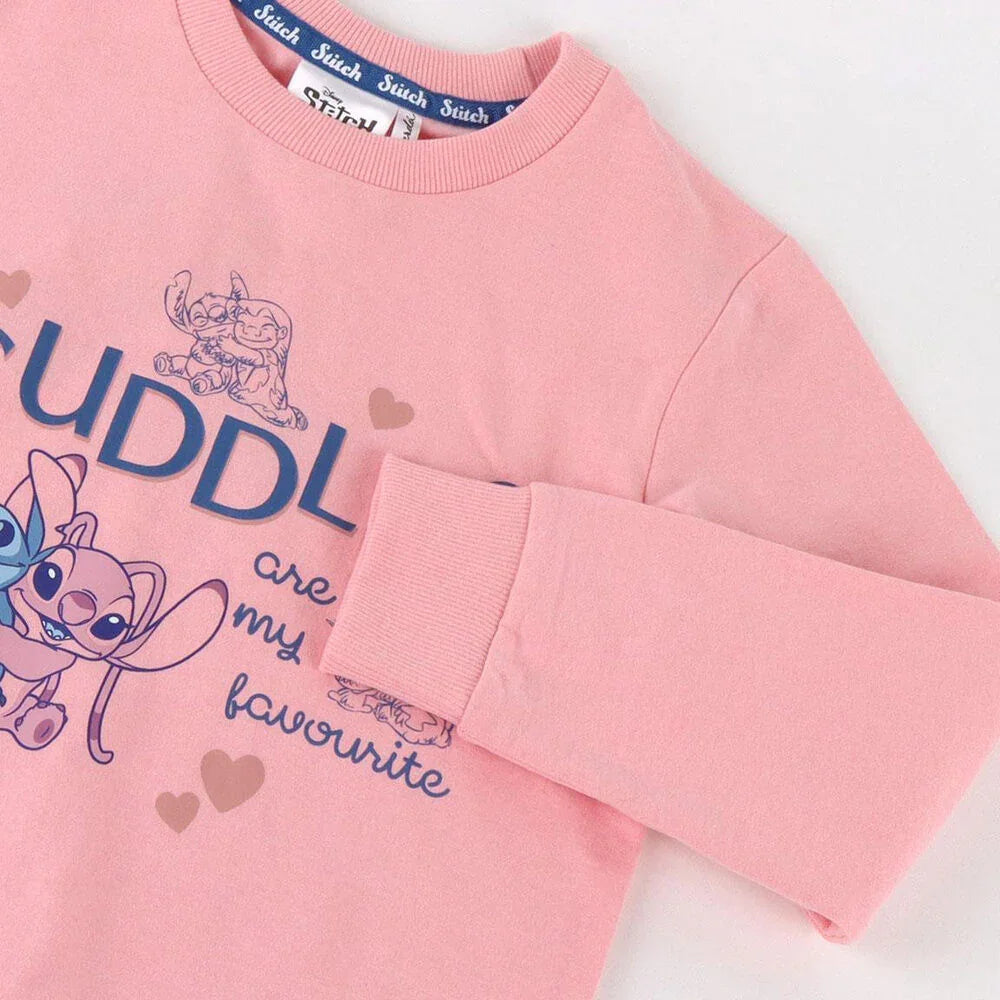 Disney Stitch y Angel hoodie Nerdscape