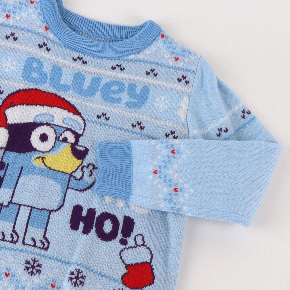 Bluey christmas knit sweater Nerdscape