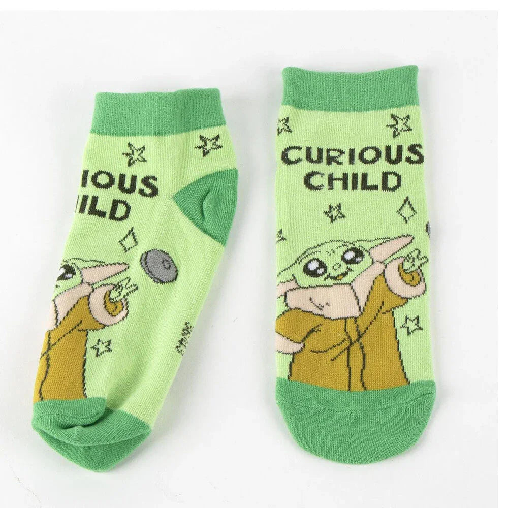 Star Wars The Mandalorian Grogu adult pack 2 socks Nerdscape