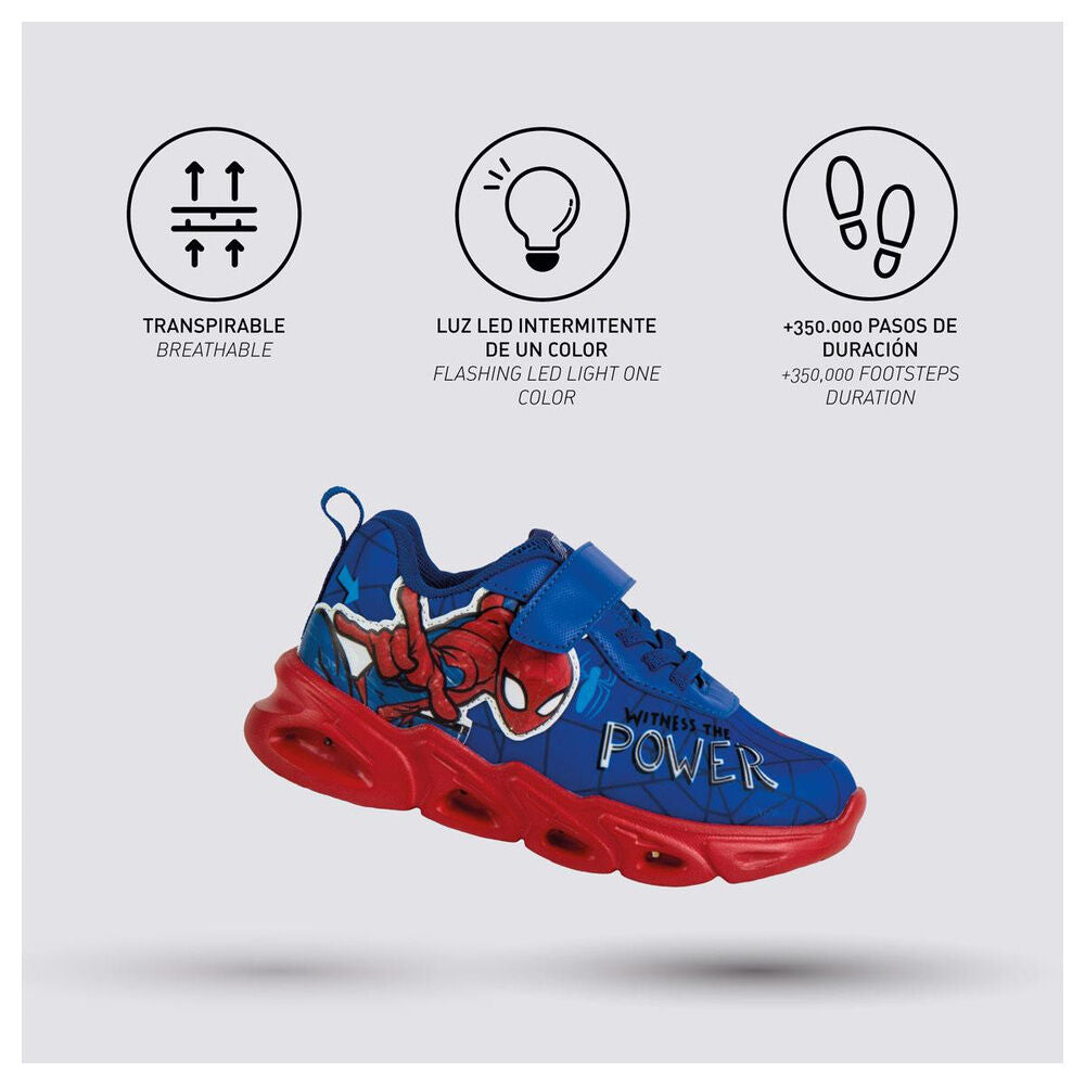 Marvel Spiderman lights sneakers Nerdscape