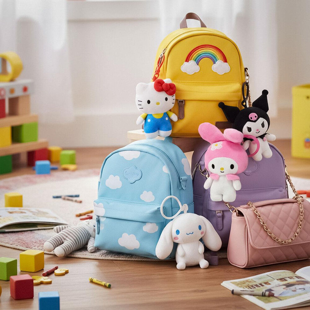Hello Kitty and Friends plush keychain Nerdscape