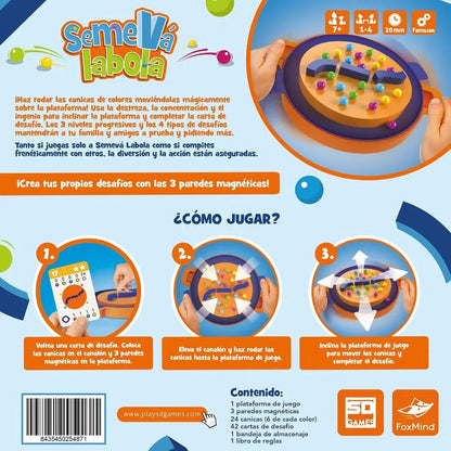 Spanish emeva Labola board game Nerdscape