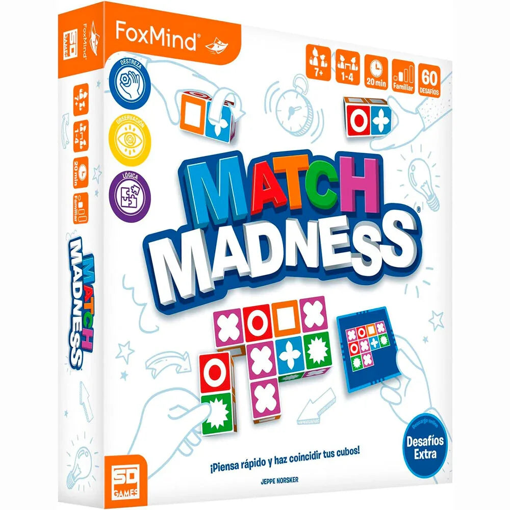 Spanish Match Madness board game Nerdscape