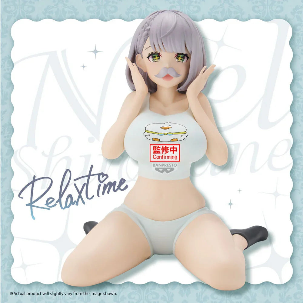 Hololive Shirogane Noel Relax Time figure 12cm Nerdscape