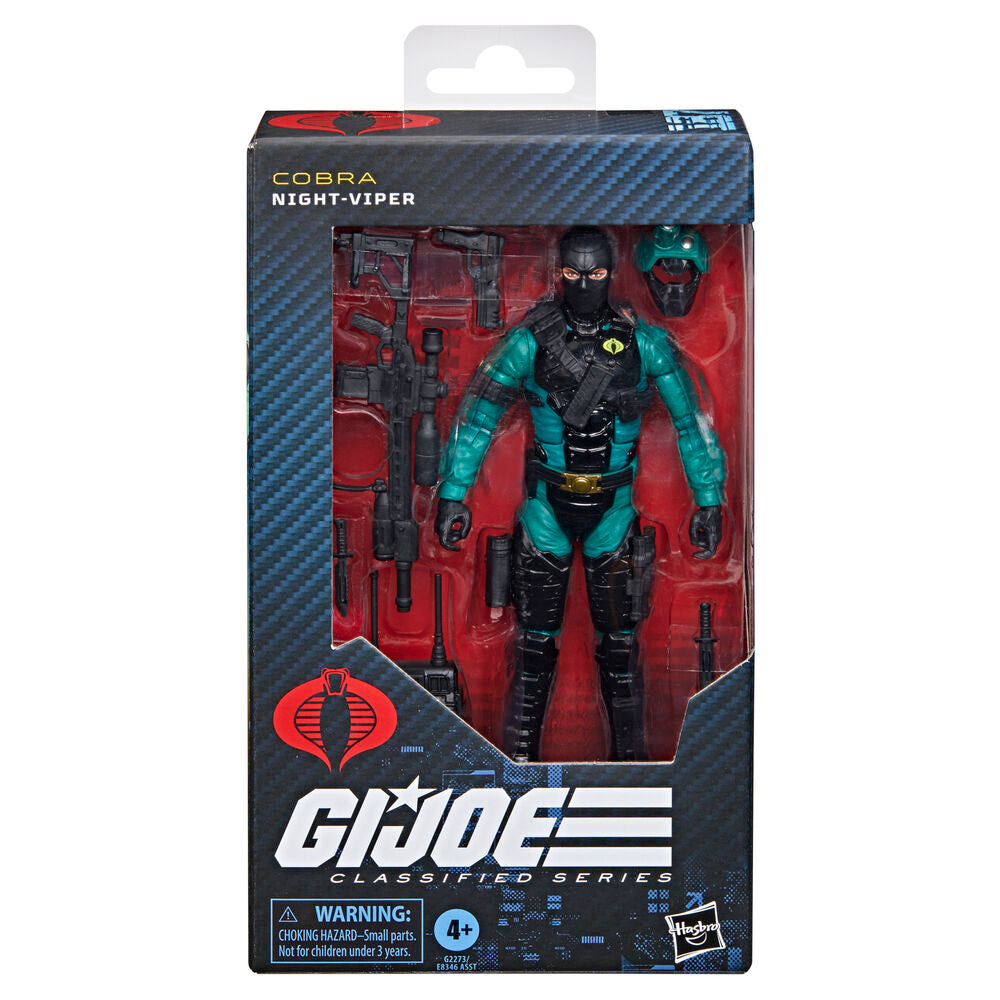 G.I. Joe Classified Series Cobra Night-Viper figure 15cm Nerdscape