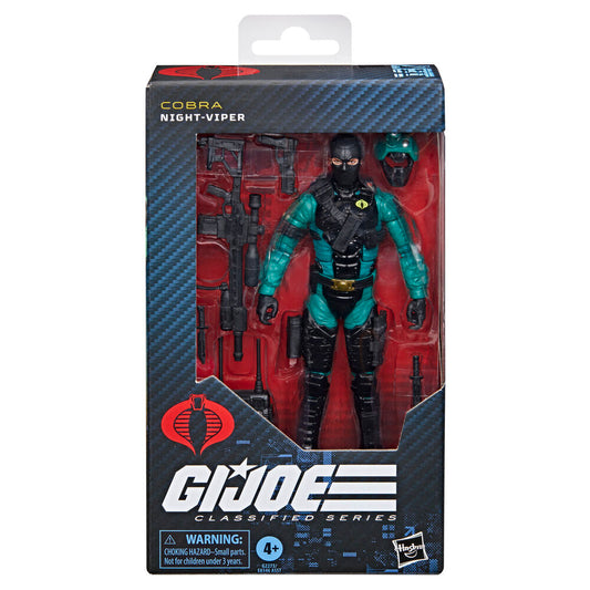 G.I. Joe Classified Series Cobra Night-Viper figure 15cm Nerdscape