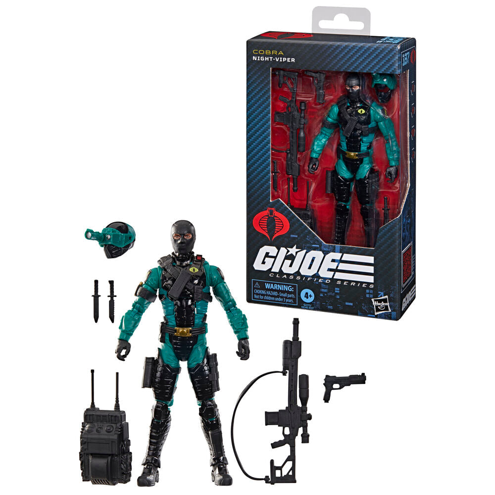 G.I. Joe Classified Series Cobra Night-Viper figure 15cm Nerdscape