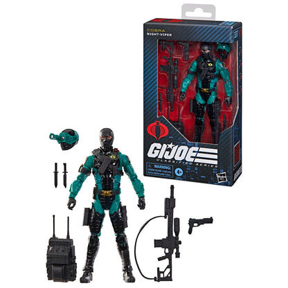G.I. Joe Classified Series Cobra Night-Viper figure 15cm Nerdscape