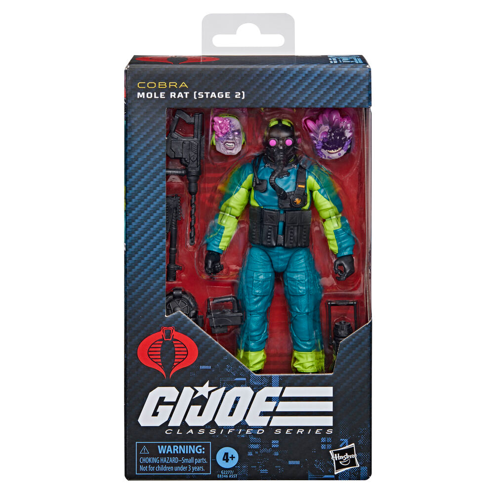 G.I. Joe Cobra Mole Rat Stage 2 Classified Series Figura da Collezione - Nerdscape Nerdscape