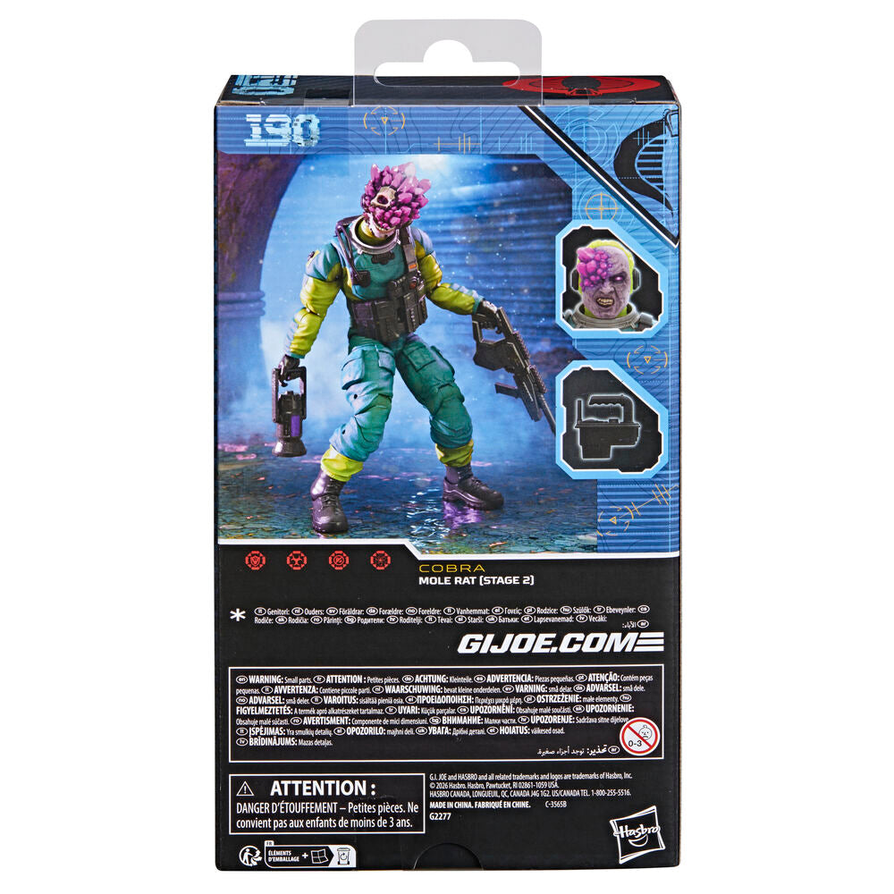 G.I. Joe Cobra Mole Rat Stage 2 Classified Series Figura da Collezione - Nerdscape Nerdscape