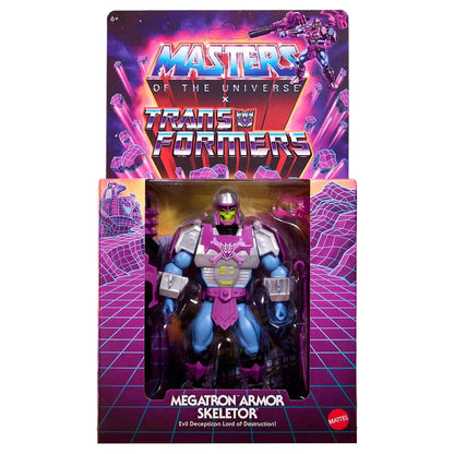 Masters of the Universe x Transformers Megatron Armor Skeletor figure 14cm Nerdscape