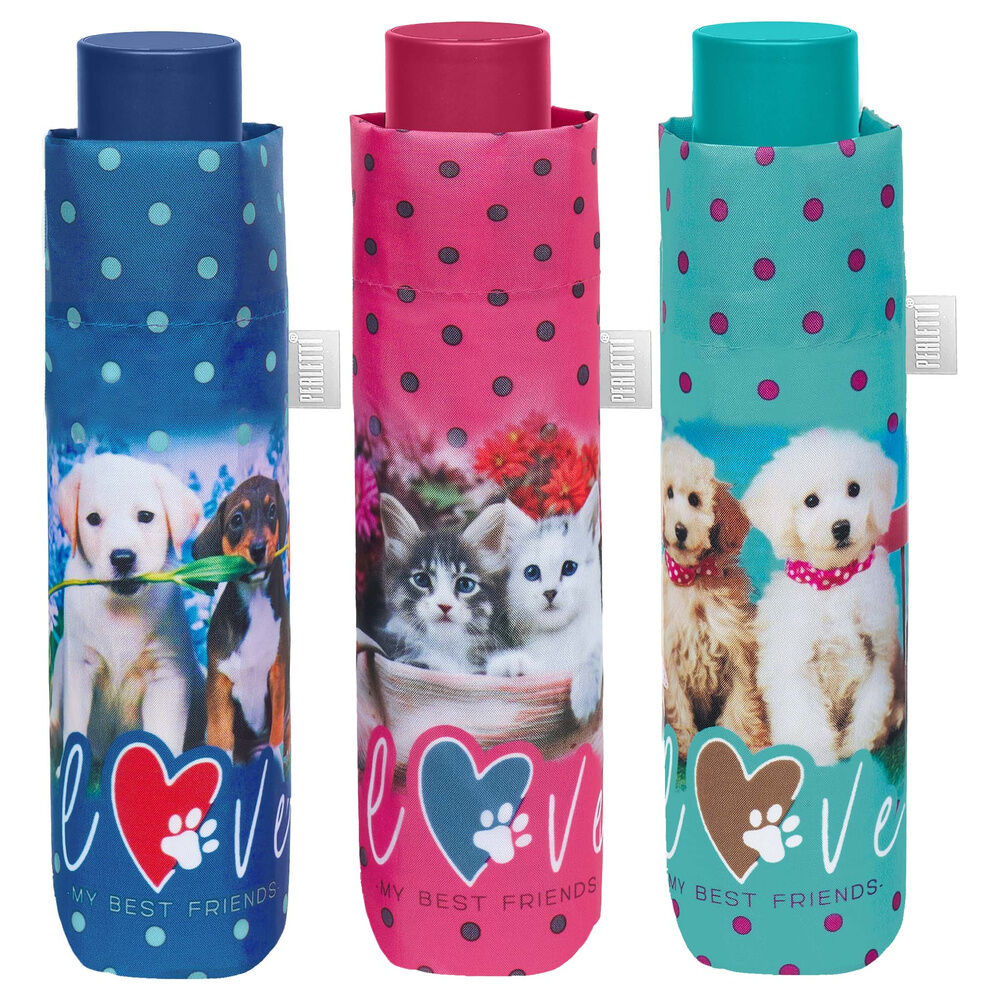 Manual folding dog and cat umbrella assorted 54cm Nerdscape