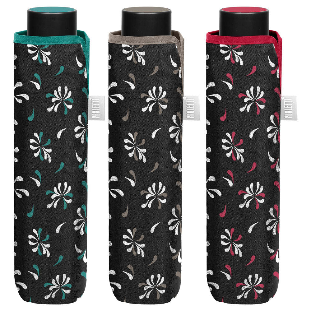 Manual Folding Black Print Umbrella 54cm - Nerdscape Nerdscape