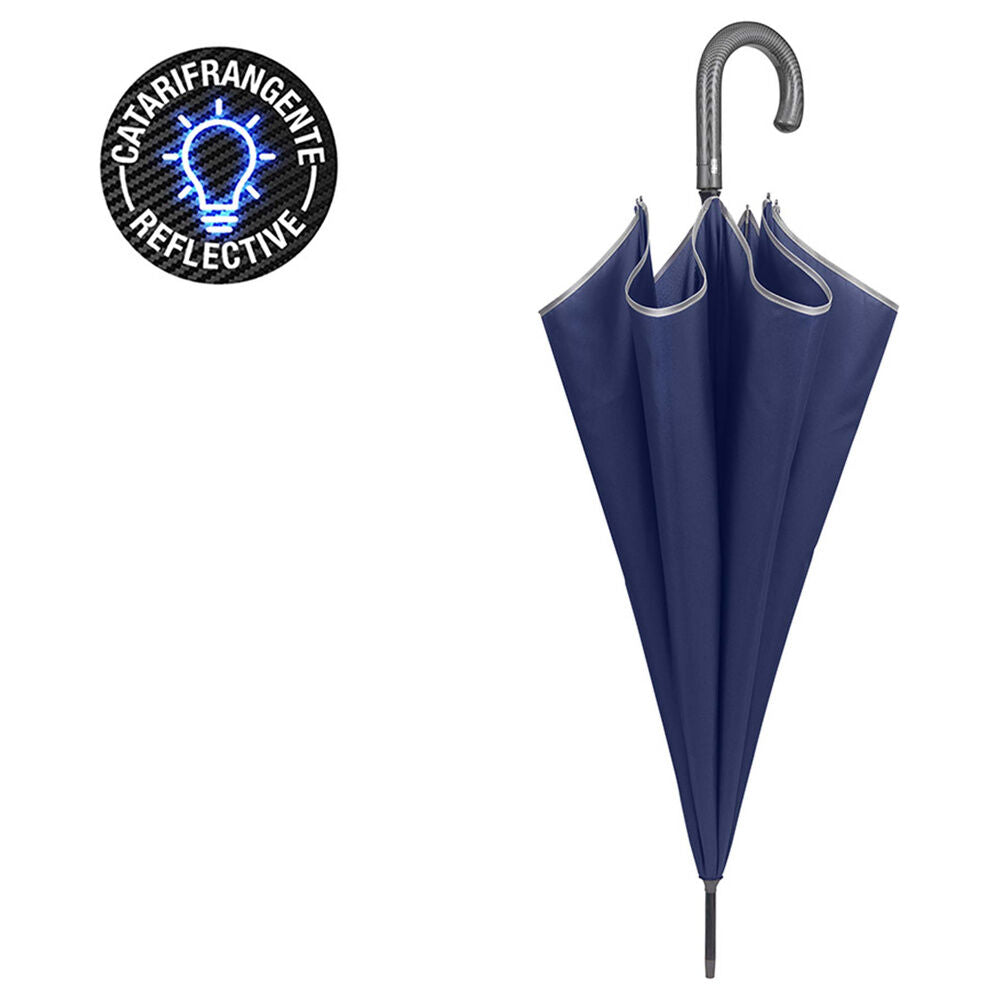 Automatic golf blue umbrella 69cm Nerdscape