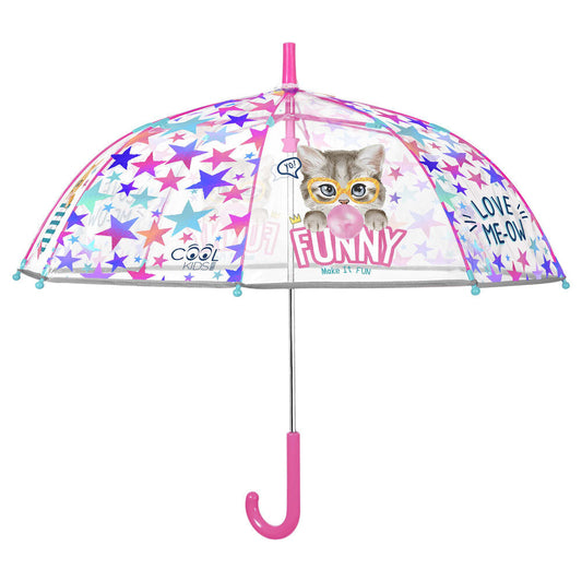 Manual funny cat umbrella 45cm Nerdscape