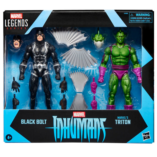 Marvel Legends Black Bolt & Triton Inhumans Serie - Figura da Collezione - Nerdscape
