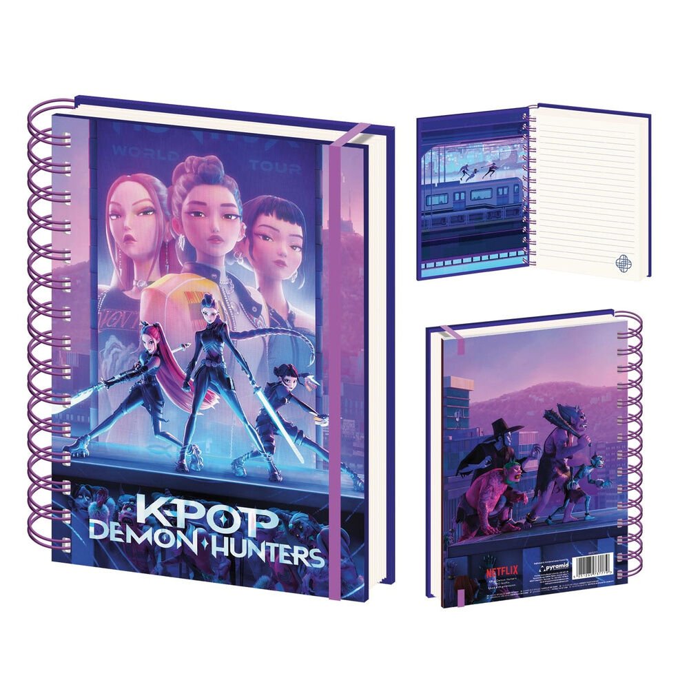 KPop Demon Hunters A5 notebook - Nerdscape