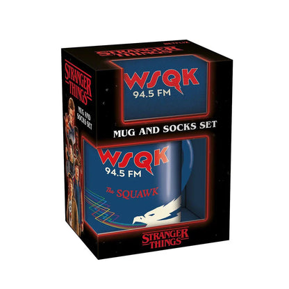 Stranger Things 5 WSQK Mug and Socks set Nerdscape