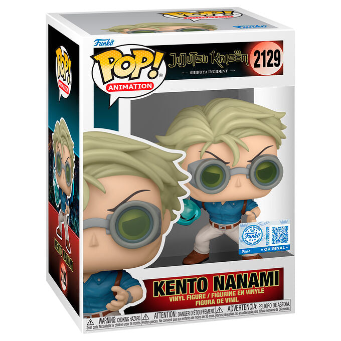 Funko Pop! Jujutsu Kaisen Kento Nanami - Figura da Collezione Vinyl Exclusive Nerdscape