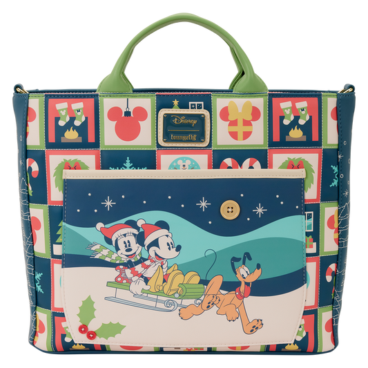 Sac à dos Loungefly Disney Mickey et Minnie pour les fêtes