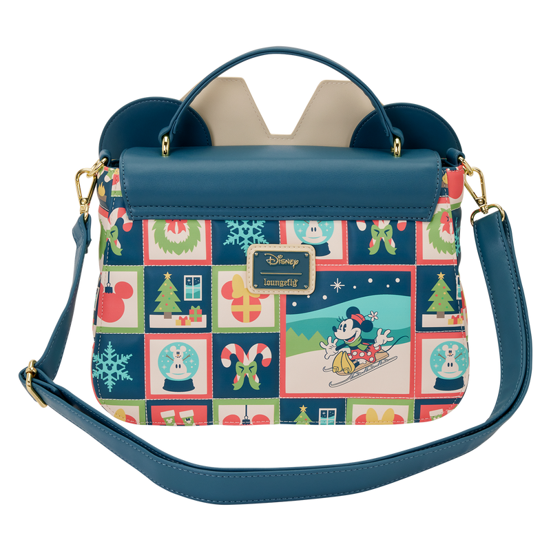 Loungefly Disney Mickey Holiday shoulder bag Nerdscape