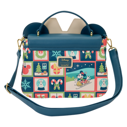 Loungefly Disney Mickey Holiday shoulder bag Nerdscape