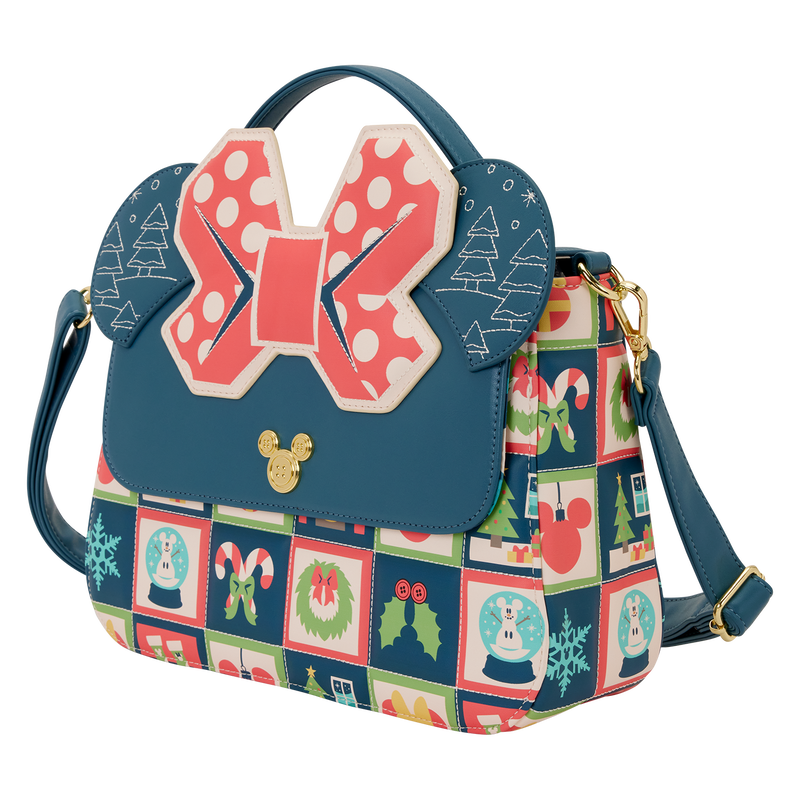 Loungefly Disney Mickey Holiday shoulder bag Nerdscape