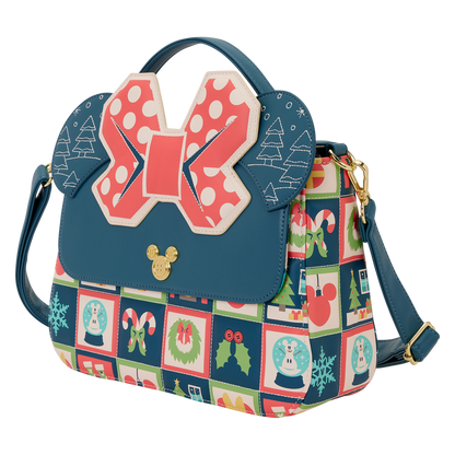Loungefly Disney Mickey Holiday shoulder bag Nerdscape