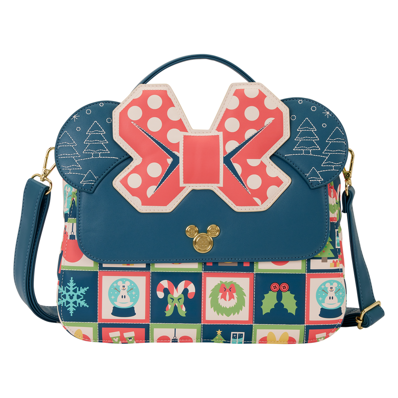 Loungefly Disney Mickey Holiday shoulder bag Nerdscape