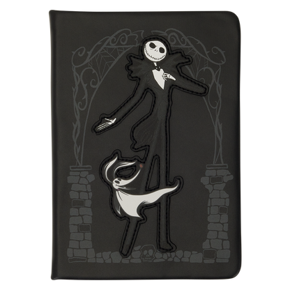 Jack Skellington Nightmare Before Christmas Disney notebook Loungefly Nerdscape