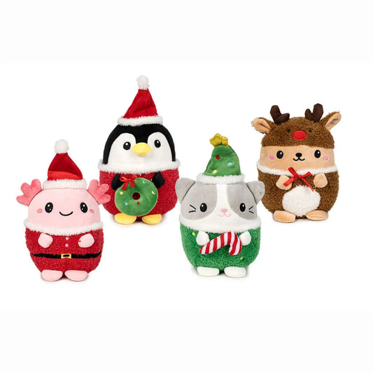 Kawaii Michi Mochi Christmas assorted plush toy 19cm Nerdscape