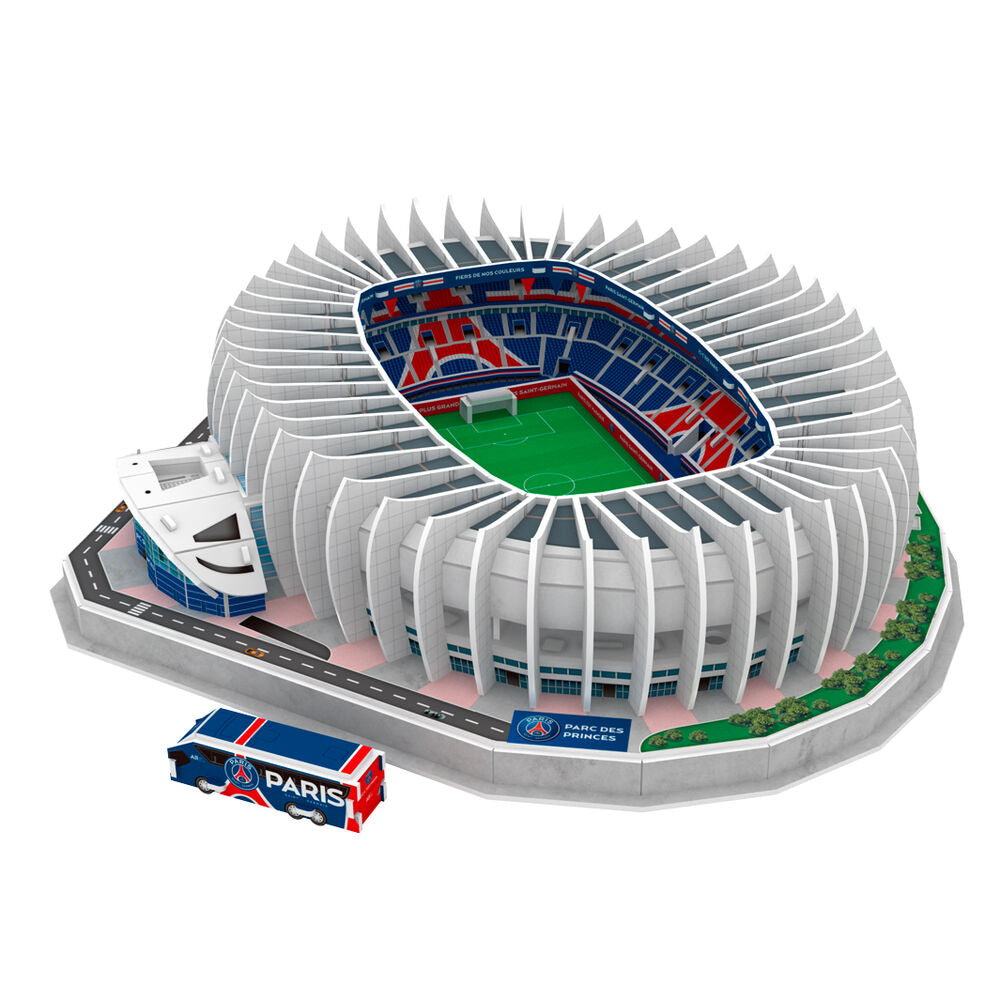 Paris Saint-Germain Princes Park Stadium 3D puzzle 111pcs Nerdscape