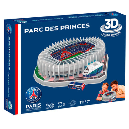 Paris Saint-Germain Princes Park Stadium 3D puzzle 111pcs Nerdscape
