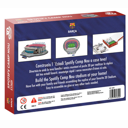 FC Barcelona Camp Nou Stadium 3D puzzle 98pcs Nerdscape