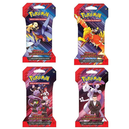 Latin Pokemon Destined Rivals Sleeved Booster Collectible card game envelope