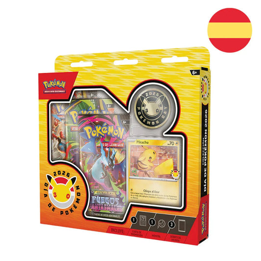 Spanish Pokemon Special Collection Phantasmal Flames blister collectible trading card game Nerdscape